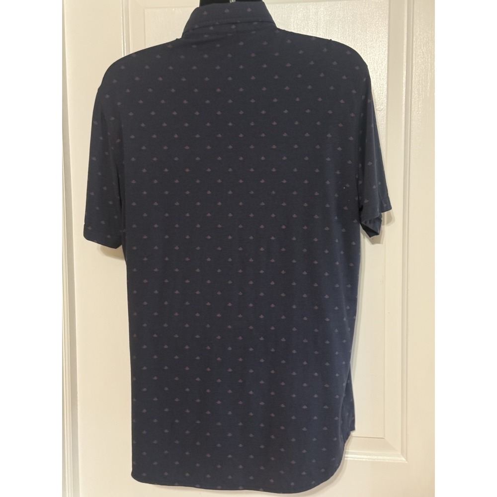 Travis Mathews Sz L Navy Diamond Design - Picture 4 of 11